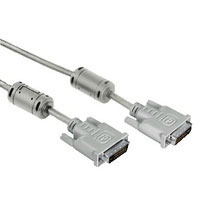 Hama DVI Connecting Cable Dual Link DVI Plug - DVI Plug, 5 m (00042137)